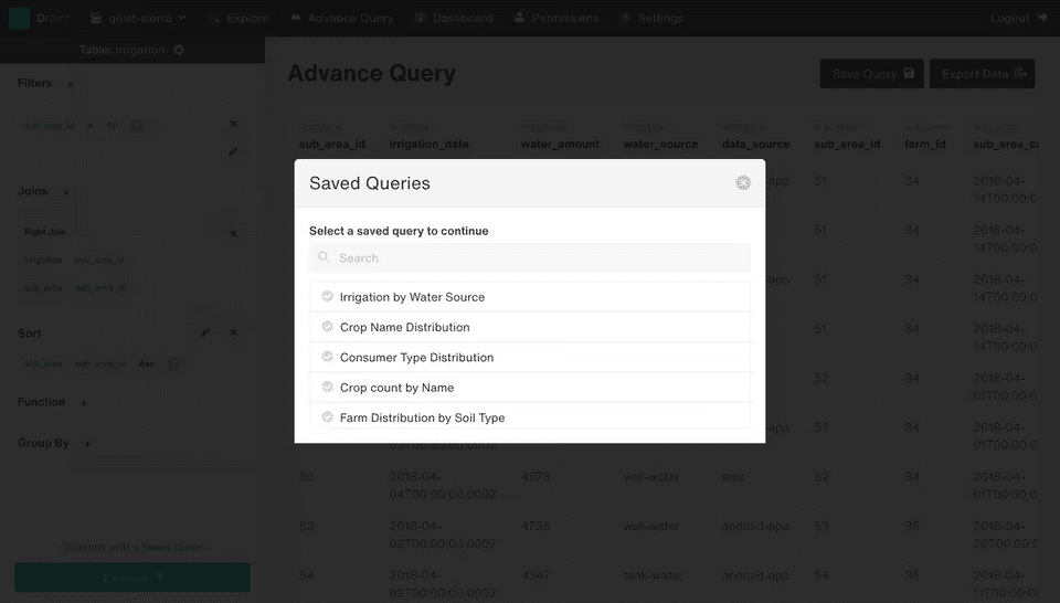 Draxlr Screenshot 2