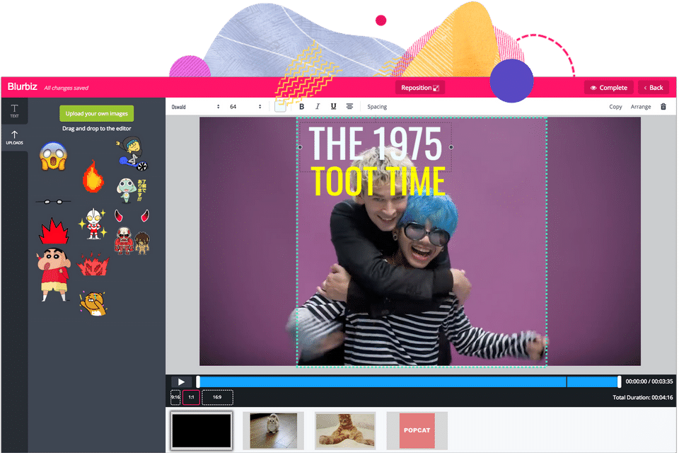 Blurbiz Screenshot 1