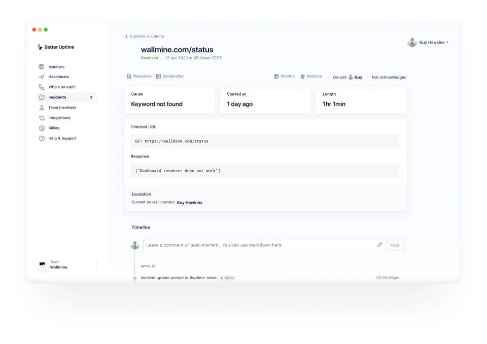 Better Uptime Screenshot 2