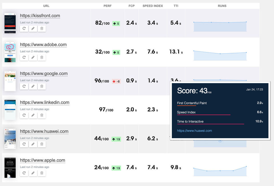 KissFront Screenshot 1