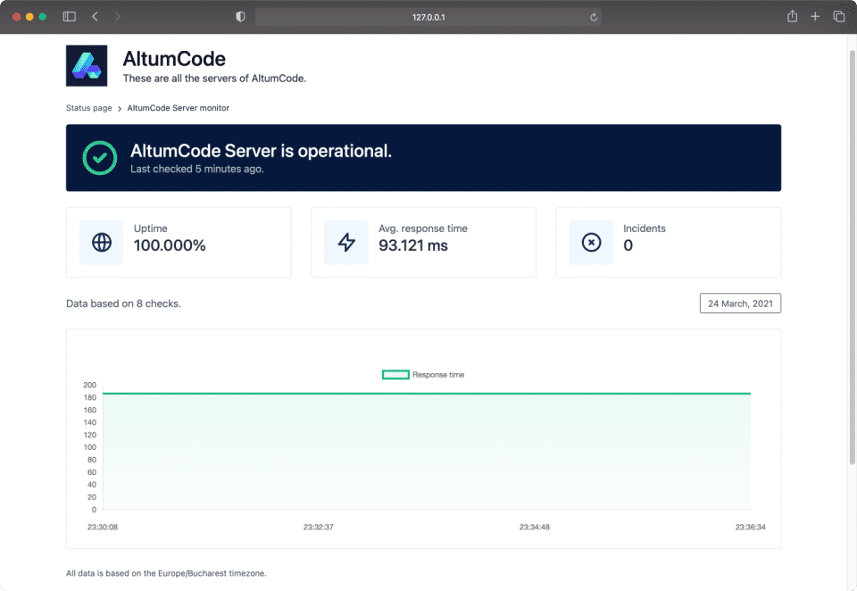 66uptime Screenshot 4