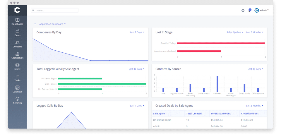 Concord CRM Screenshot 1