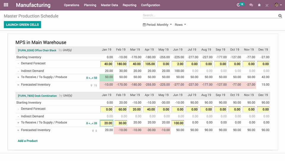 Odoo PLM Screenshot 3