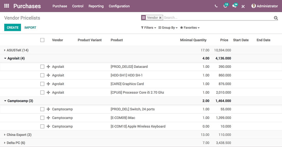 Odoo PLM Screenshot 6