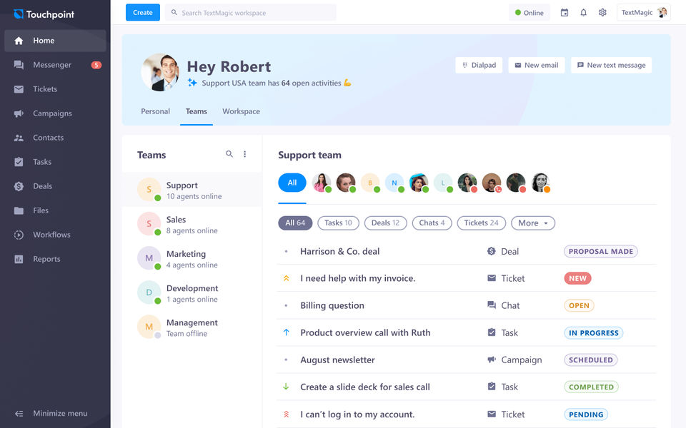 Touchpoint Screenshot 1