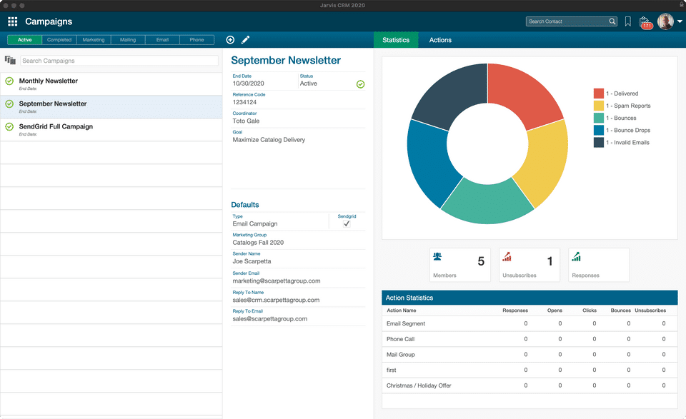 Jarvis CRM Screenshot 7
