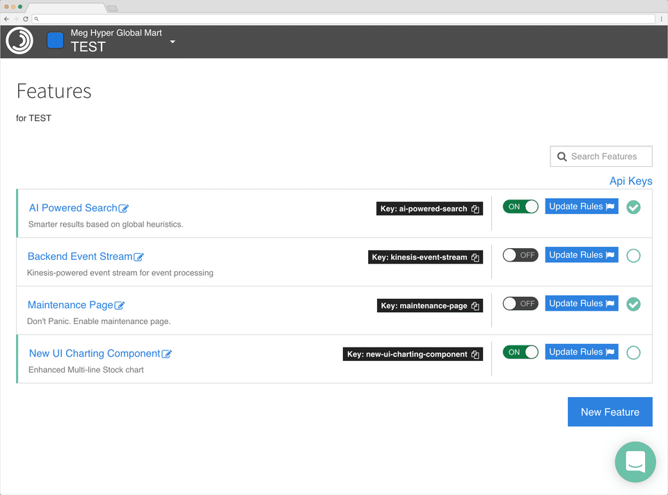 Featureflow Screenshot 1