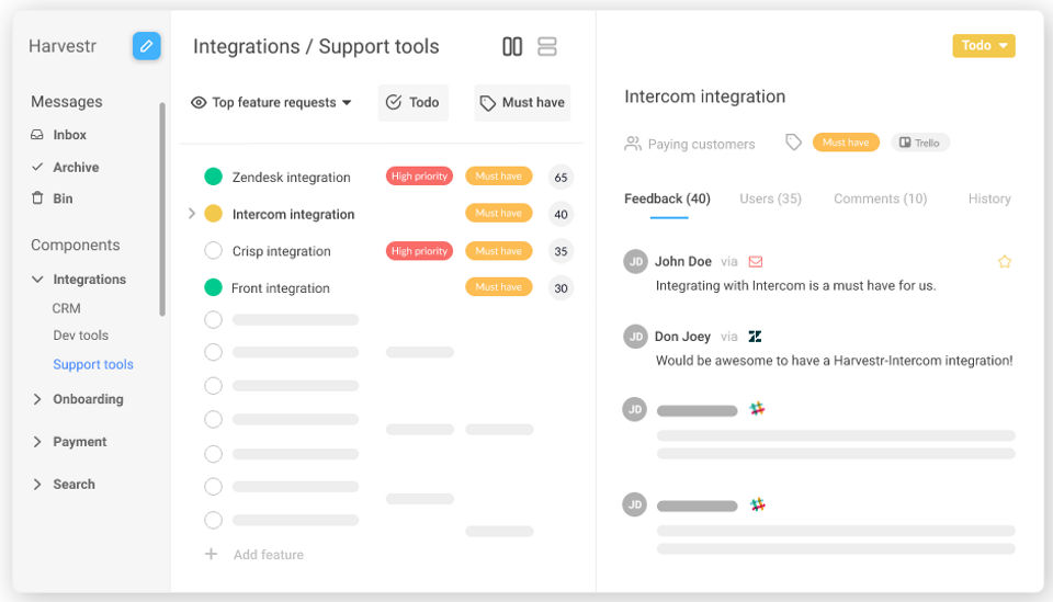 Harvestr Screenshot 1