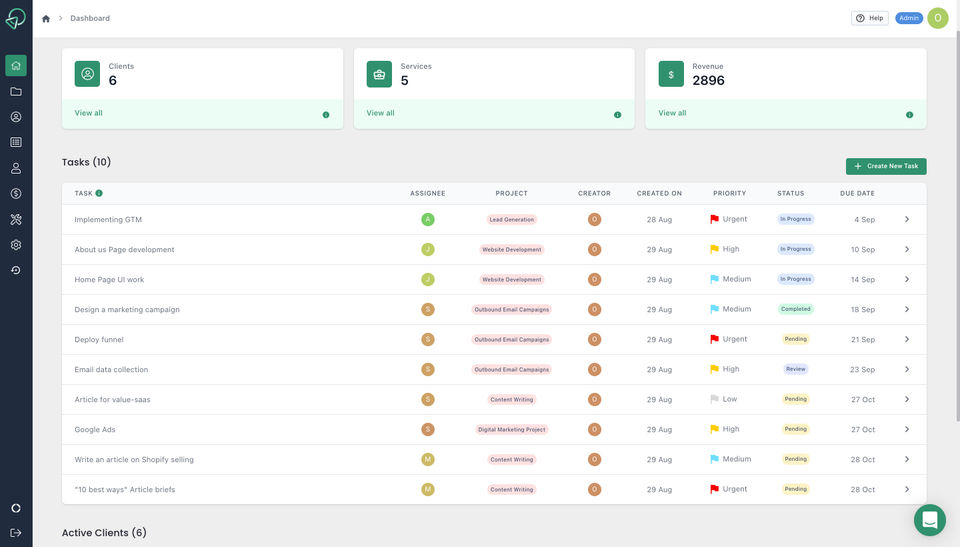 ClientVenue Screenshot 1