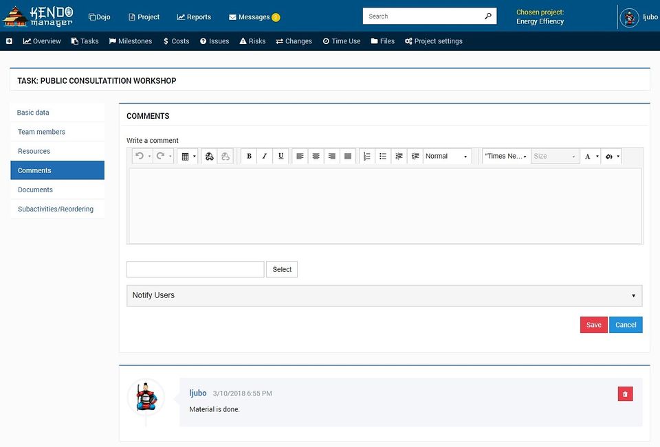 Kendo Manager Screenshot 7