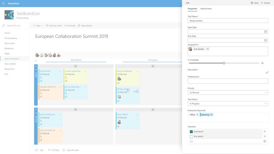 Agile Task Board Screenshot 4