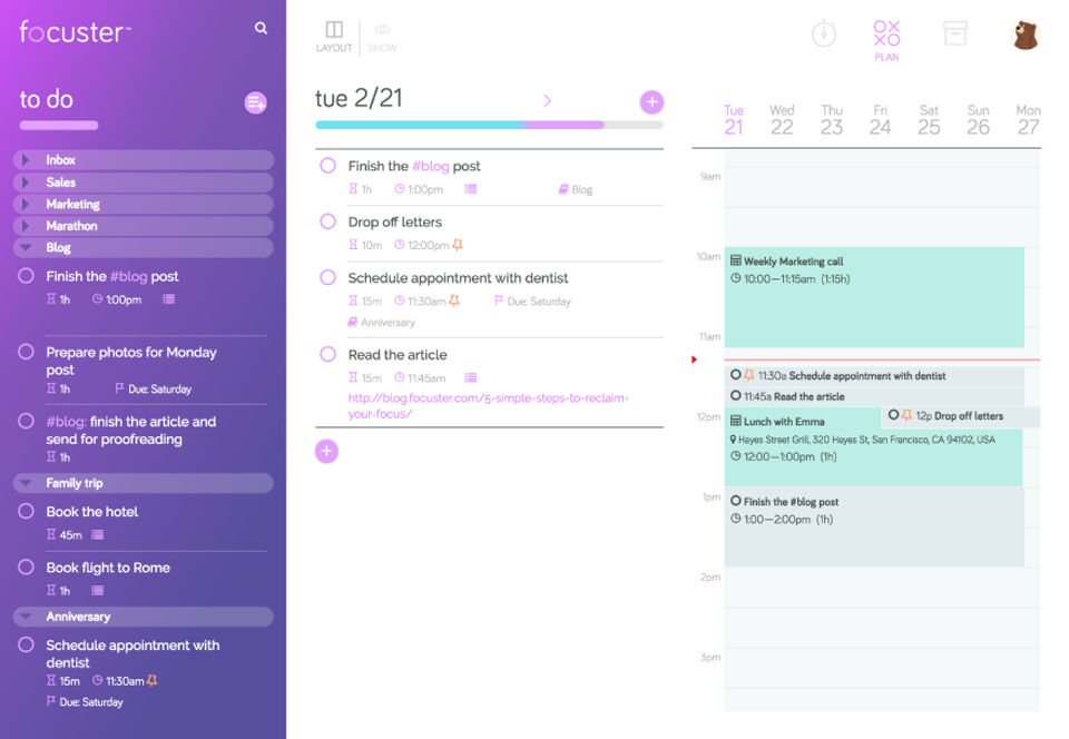 Focuster Screenshot 1