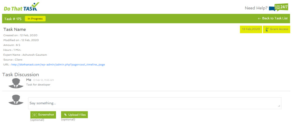 DoThatTask Screenshot 3
