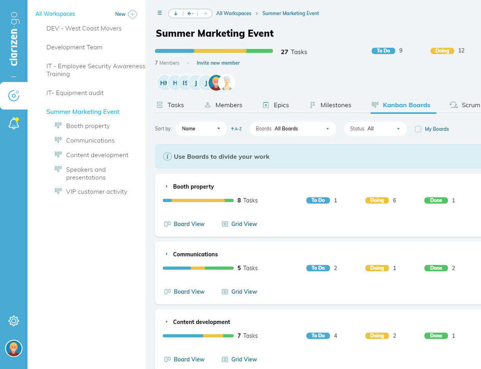 Clarizen Go Screenshot 1