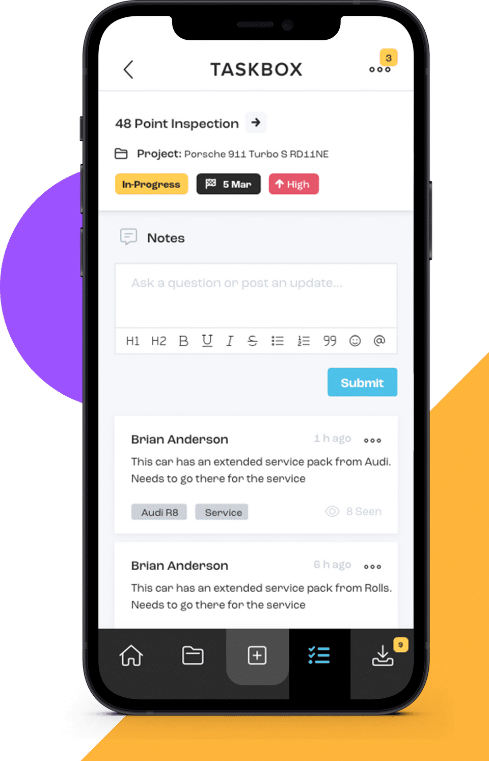 Taskbox Screenshot 3