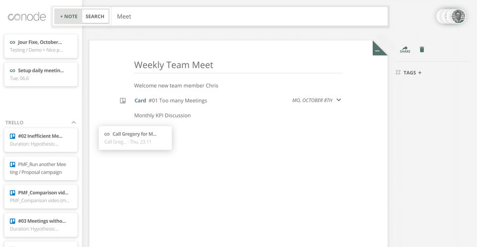Conode Screenshot 2