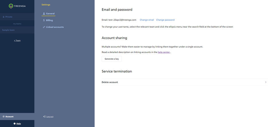 Treenga Screenshot 2