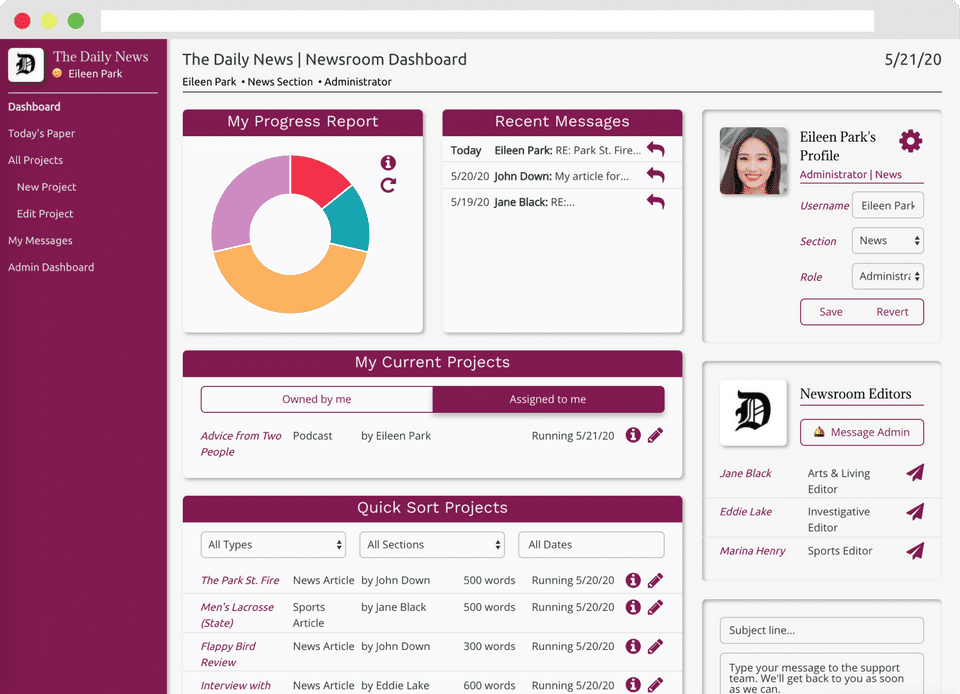 StoryDesk Screenshot 1