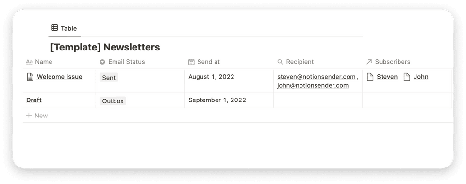 Notionsender Screenshot 4