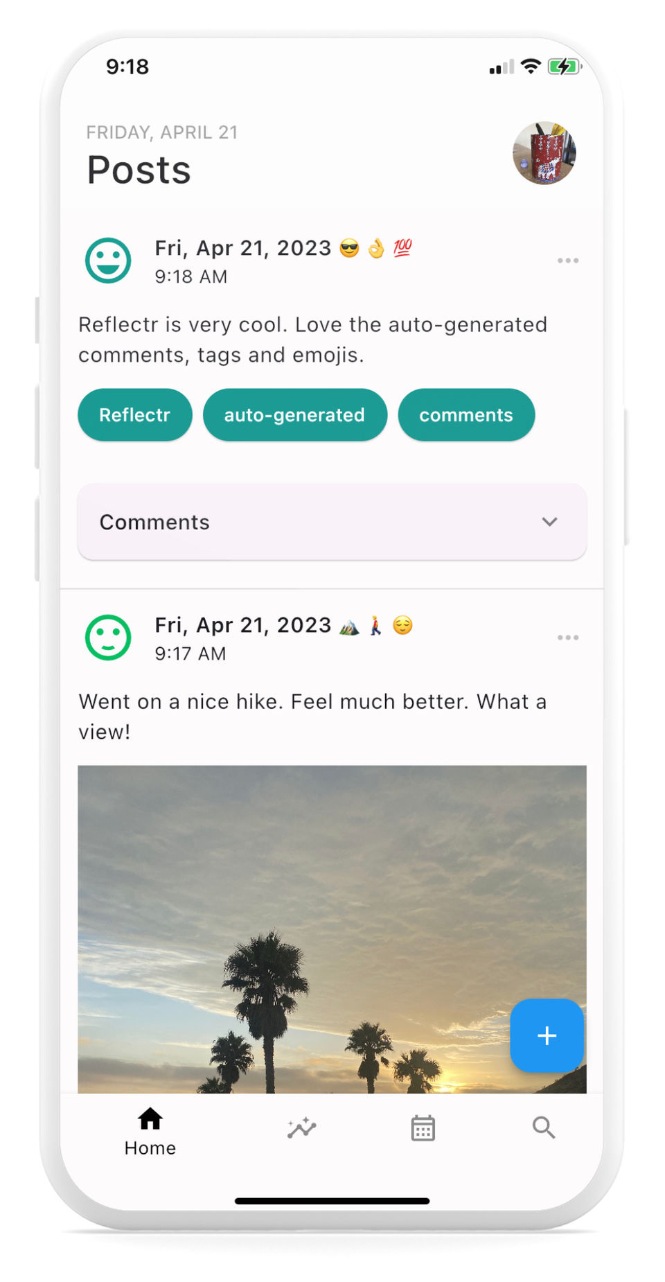 Reflectr Screenshot 1