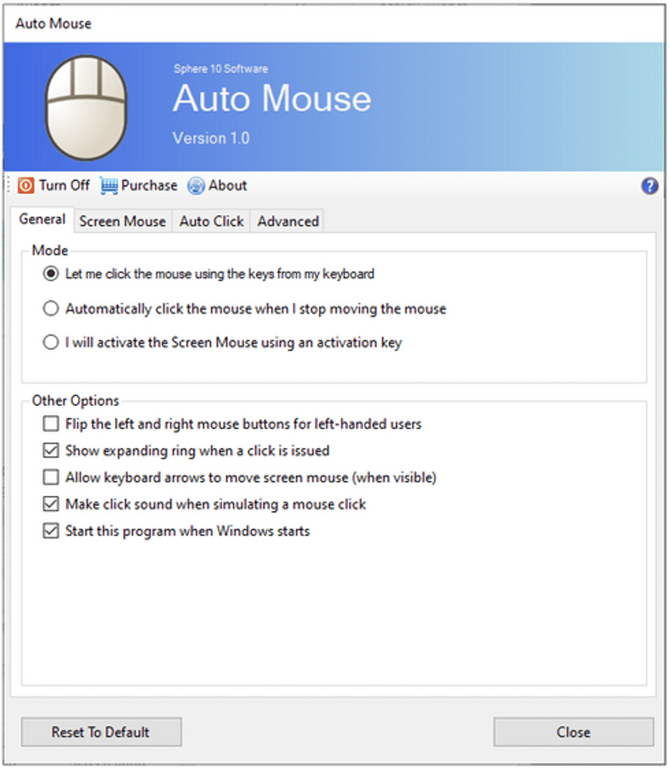 Auto Mouse Screenshot 1