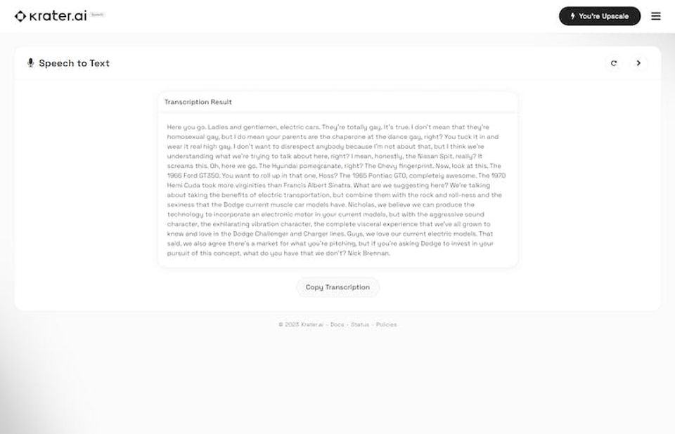 Krater.ai Screenshot 4