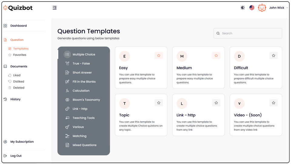Quizbot Screenshot 1