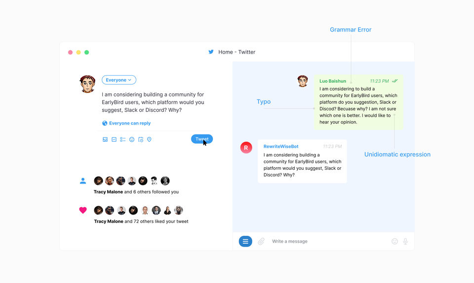 RewriteWise Screenshot 1