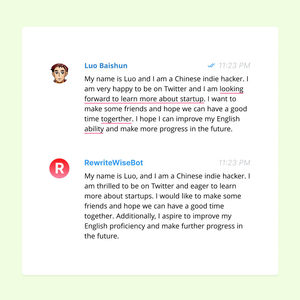 RewriteWise Screenshot 2