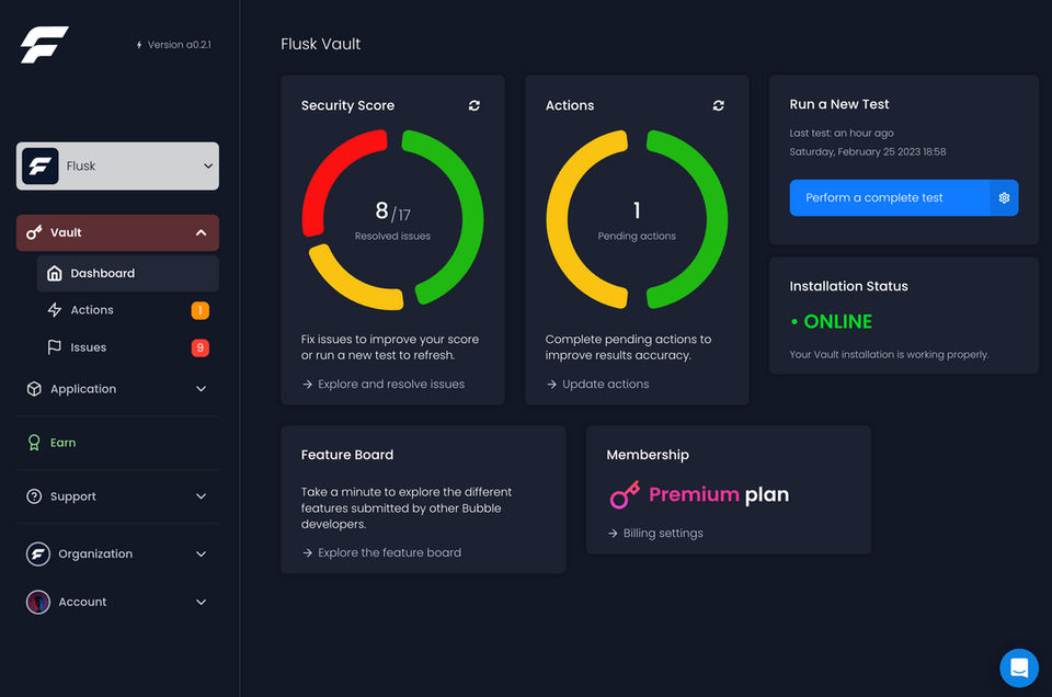 Flusk Vault Screenshot 2