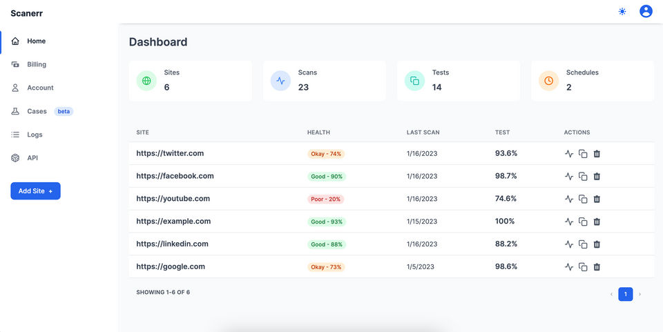 Scanerr Screenshot 1