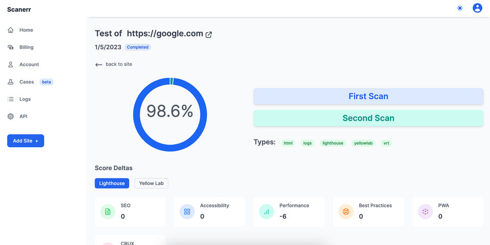Scanerr Screenshot 3