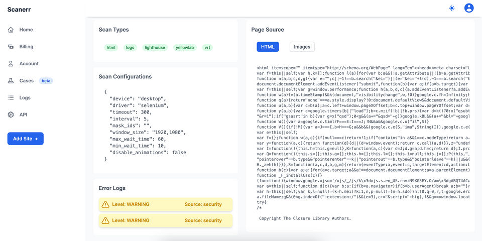 Scanerr Screenshot 4