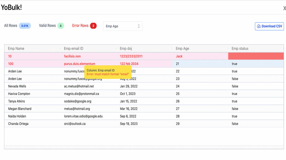 Yobulk Screenshot 3
