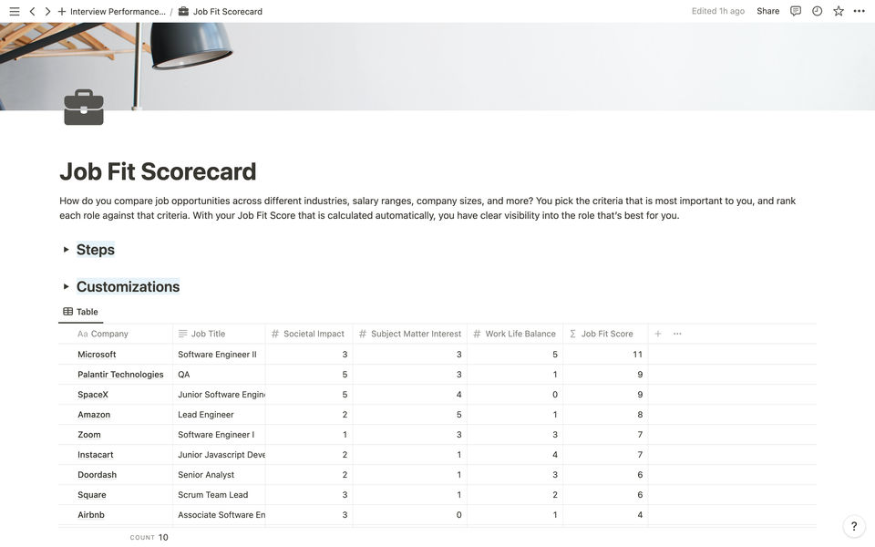 Interview Performance Pack Screenshot 2