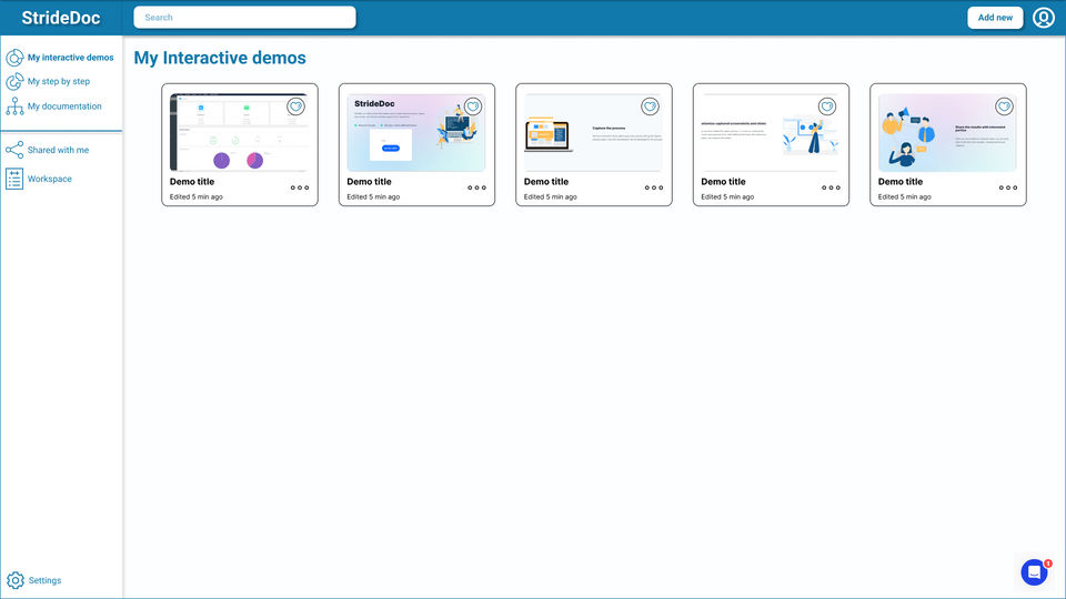 StrideDoc Screenshot 2