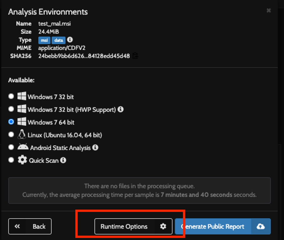 Hybrid Analysis Screenshot 2