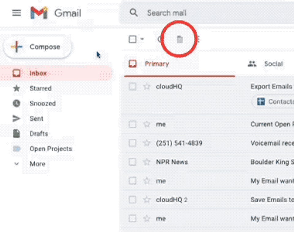 Export Emails to Sheets Screenshot 2