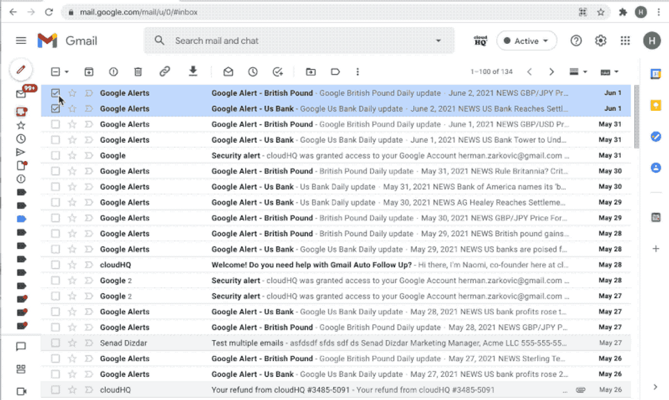 Export Emails to Sheets Screenshot 3