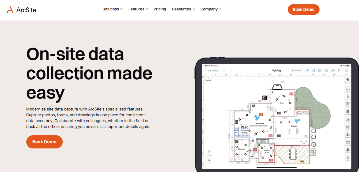ArcSite Screenshot 2