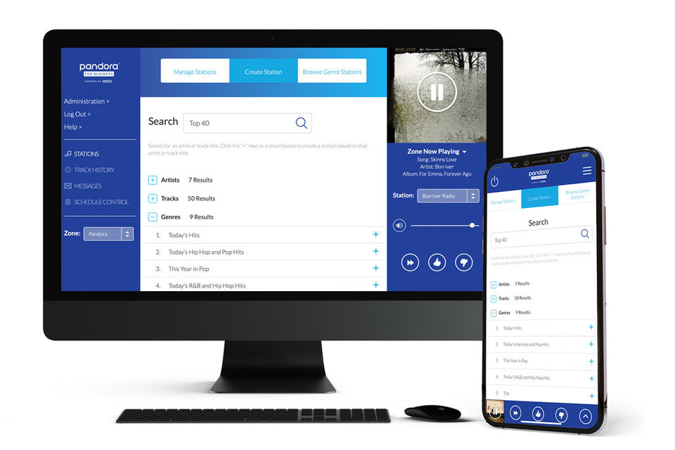 Pandora For Business Screenshot 1