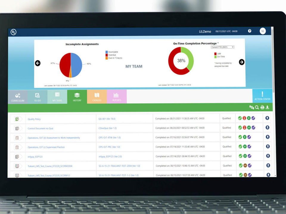 ComplianceWire Screenshot 1
