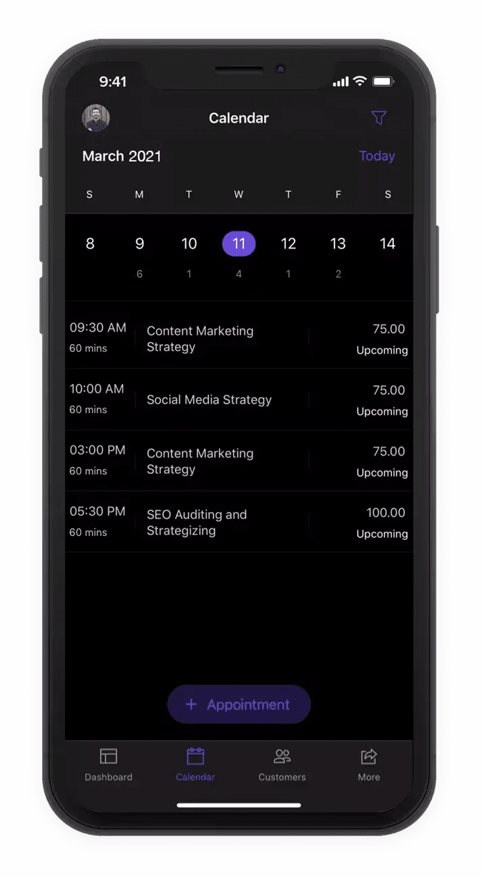 Zoho Booking Screenshot 4