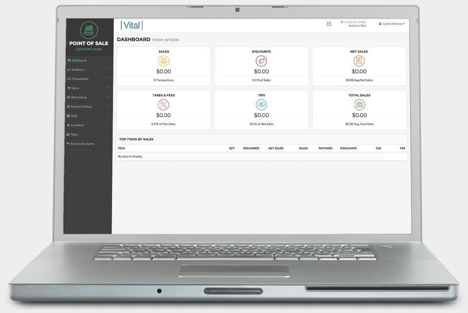 Vital POS Screenshot 1