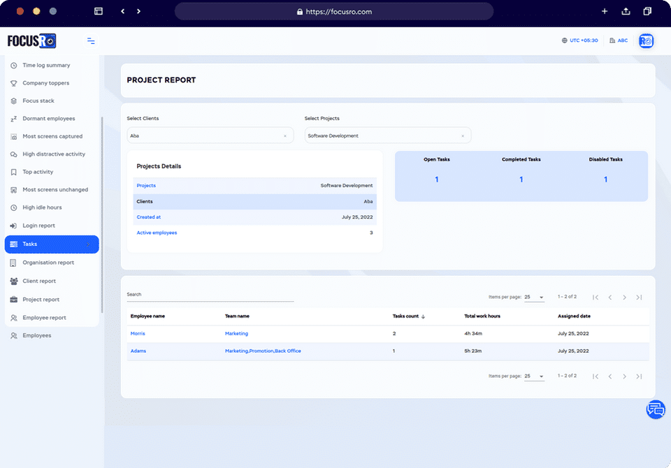 FocusRO Screenshot 2