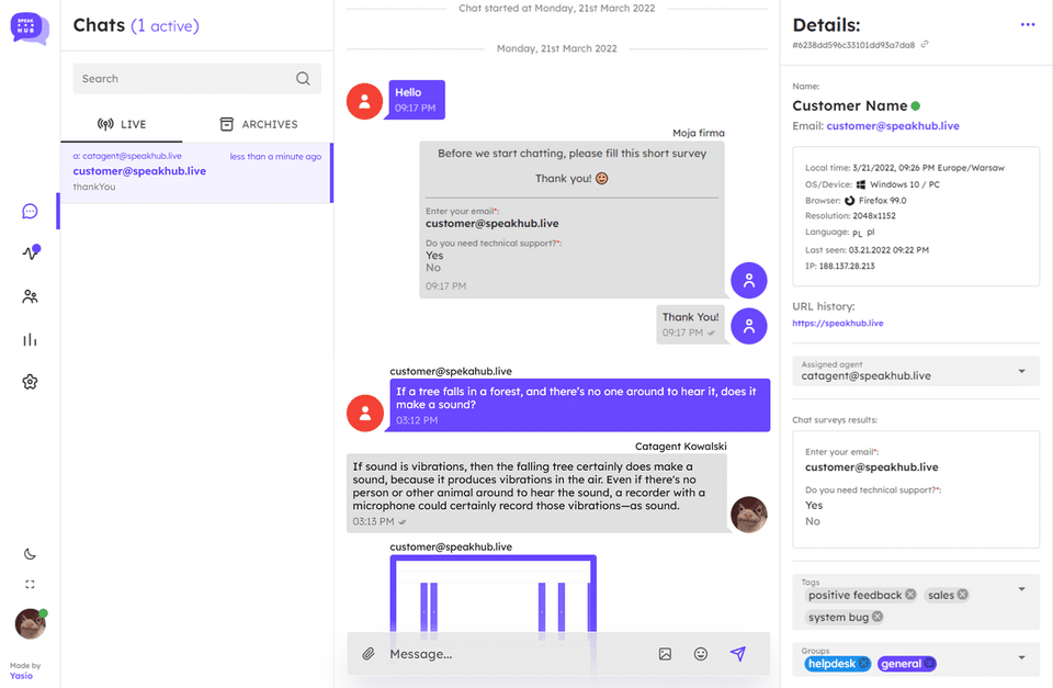 SpeakHub.live Screenshot 1