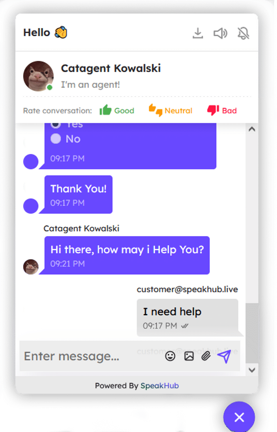 SpeakHub.live Screenshot 2