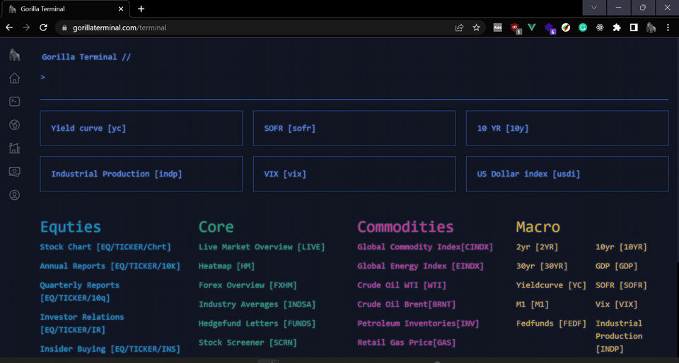 Gorilla Terminal Screenshot 5