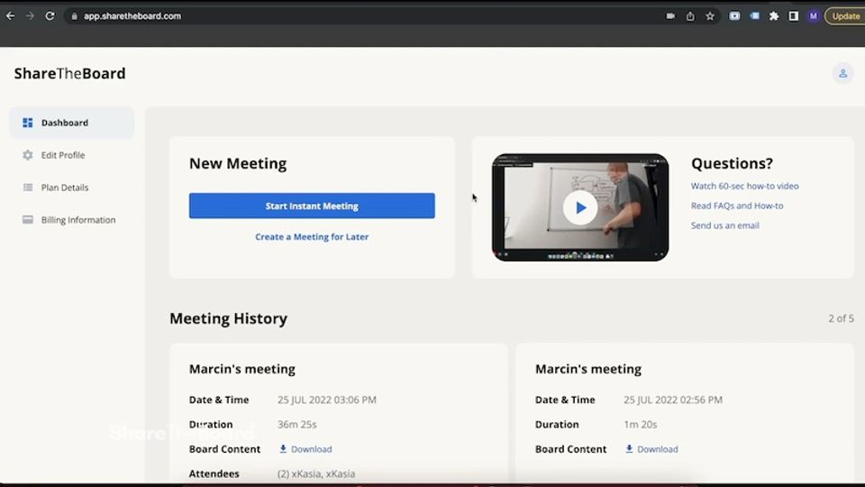 ShareTheBoard Screenshot 1