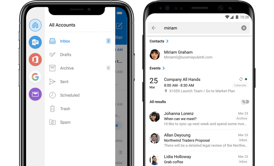 Outlook Screenshot 2